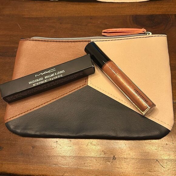 MAC rare Dazzleglass Brillant lip gloss NEw1.92g full size color Prancin Dancin - Picture 6 of 14